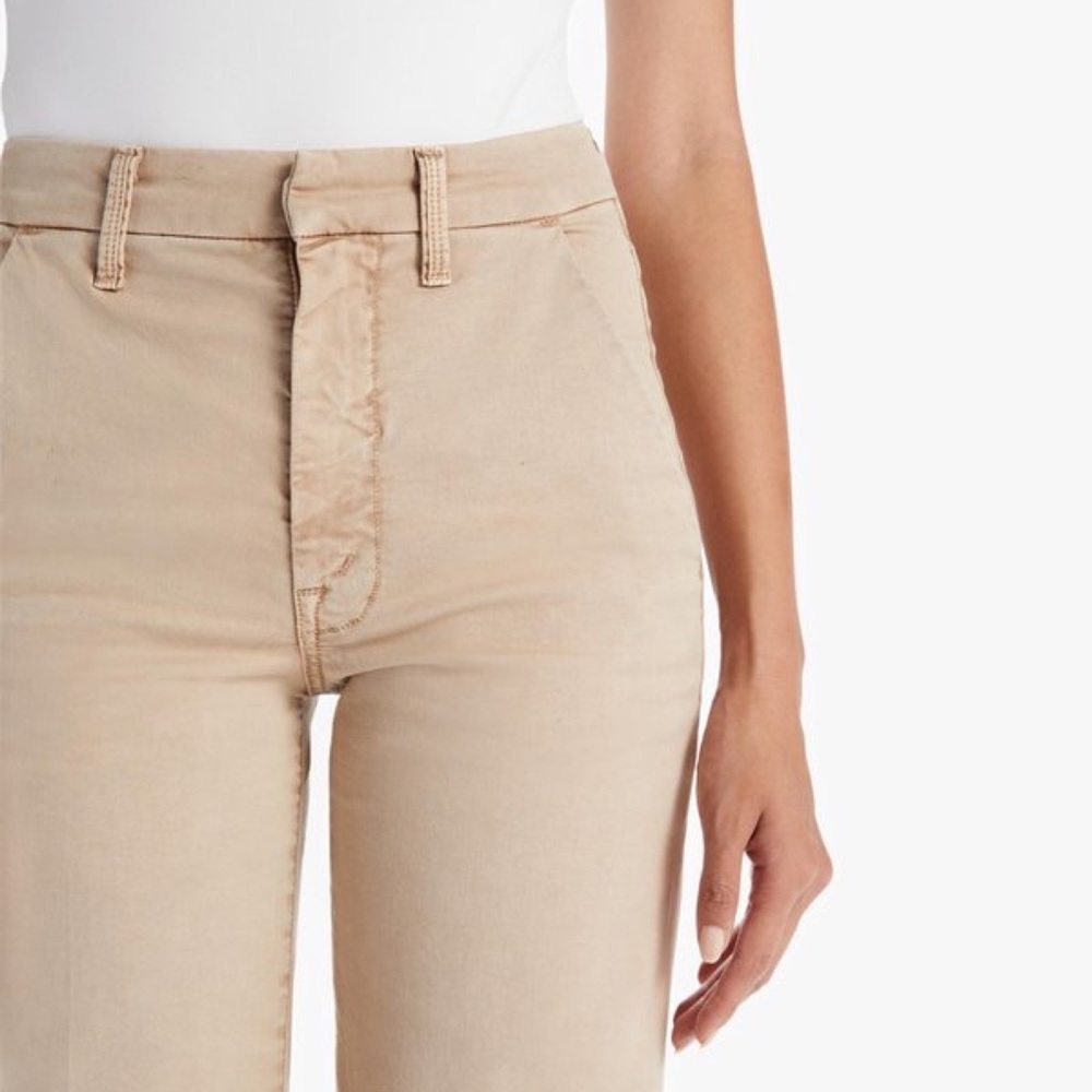 Mother High Waisted Looker (Beige) size 25
